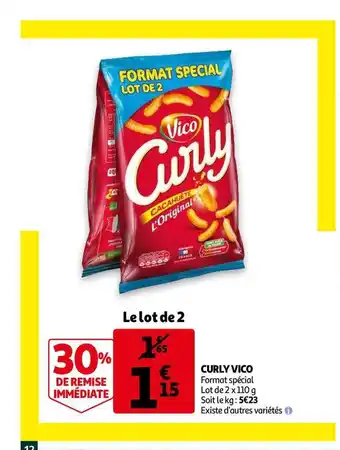 Auchan Curly Vico offre