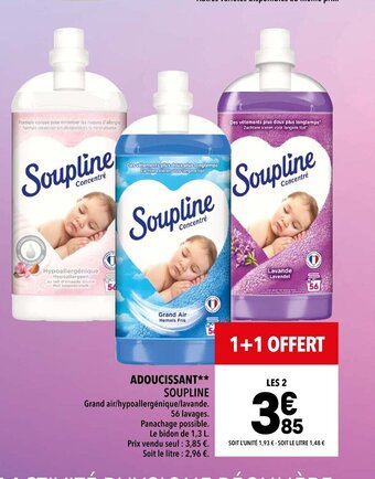Supeco Soupline Adoucissant offre