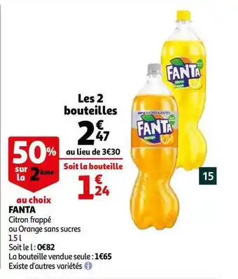 Auchan Fanta offre