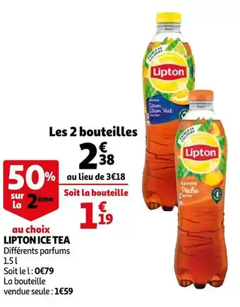 Auchan Lipton lipton ice tea offre