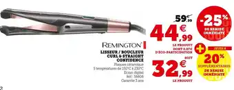 Hyper U Remington lisseur / boucleur curl & straight confidence offre
