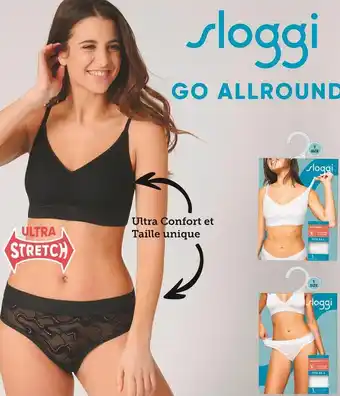 Sloggi brassière go allround lace ou slip mini go allround lace