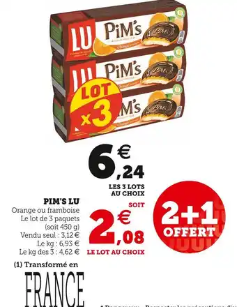 Hyper U Lu pim's offre