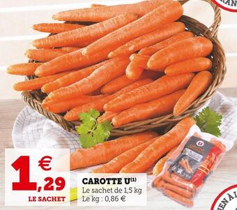 Hyper U U carotte offre