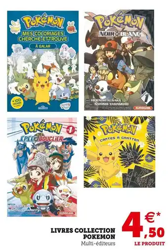 Hyper U Pokemon livres collection offre