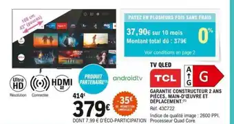 E.Leclerc TCL Tv Qled offre