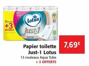Colruyt Papier toilette just-1 lotus offre