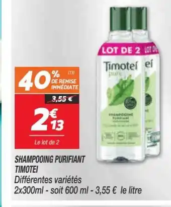 Netto Timotei Shampooing Purifiant offre