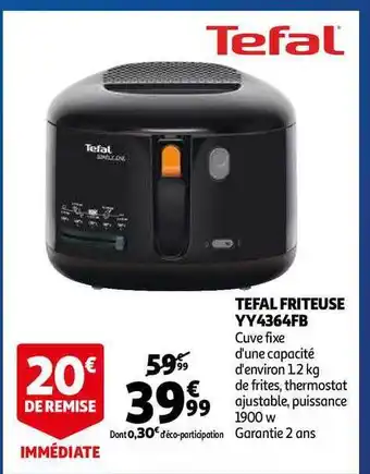 Auchan Tefal Friteuse offre