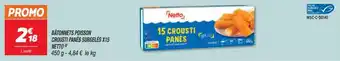 Netto NETTO bâtonnets poisson crousti panés surgelés X15 offre