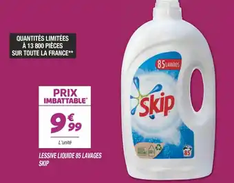 Netto SKIP lessive liquide 85 lavages offre