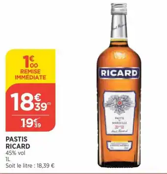 Bi1 RICARD pastis offre