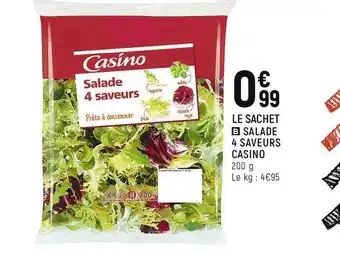 Spar Salade 4 Saveurs Casino offre