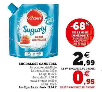 CANDEREL sucralose