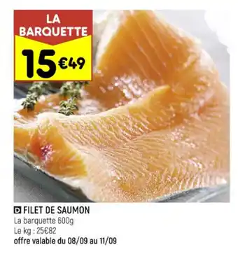 Leader Price Filet de saumon offre