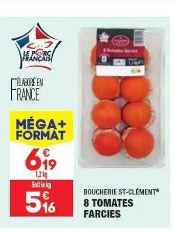 ALDI 8 tomates farcies boucherie st-clément offre