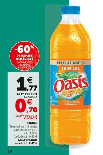 U Express Oasis offre