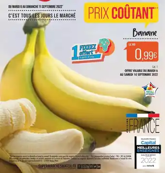 Match Banane offre