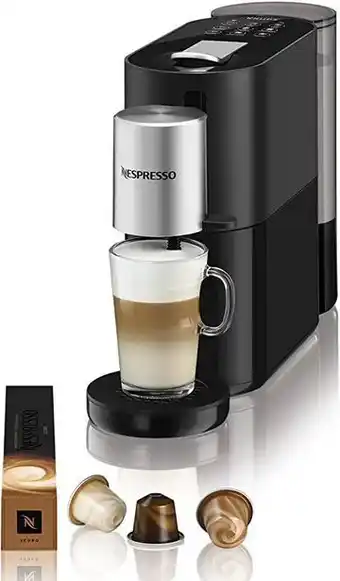 Krups nespresso machine à café expresso, machine à capsule de café, espresso style barista, mousseur à lait, fabriqué en f...