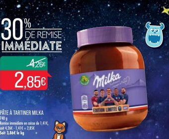 Match Milka Pâte à Tartiner offre