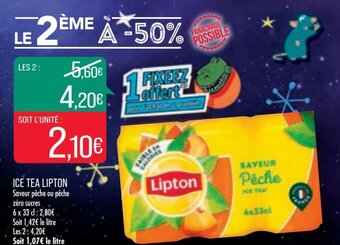 Match Lipton Ice Tea offre