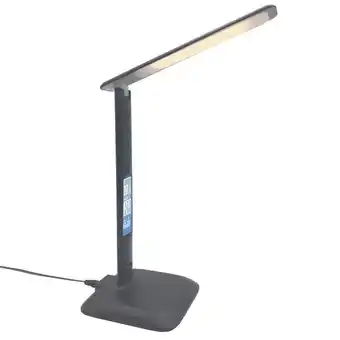 Leroy Merlin Lampe de bureau, design, plastique noir tactile, inspire 820 lm alex offre
