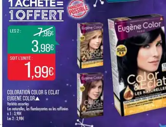 Match Coloration Color & Eclat Eugene Color offre