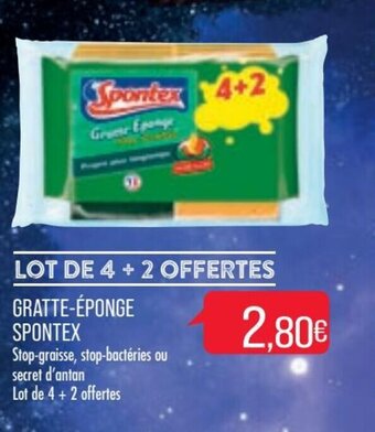 Match Spontex Gratte-éponge offre
