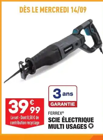 ALDI Scie électrique Multi Usages offre