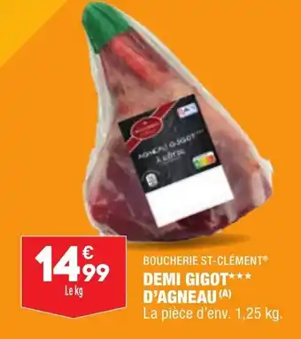 ALDI Demi Gigot d'Agneau offre