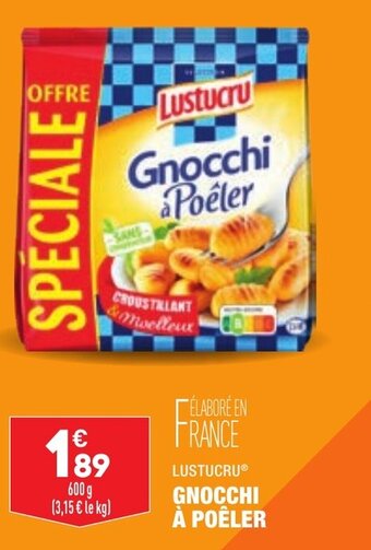 Lustucru Gnocchi à Poêler