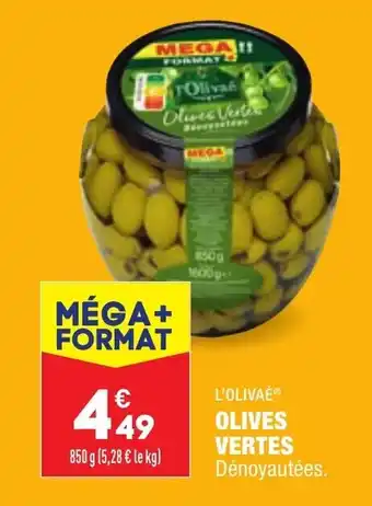 ALDI Olives Vertes offre