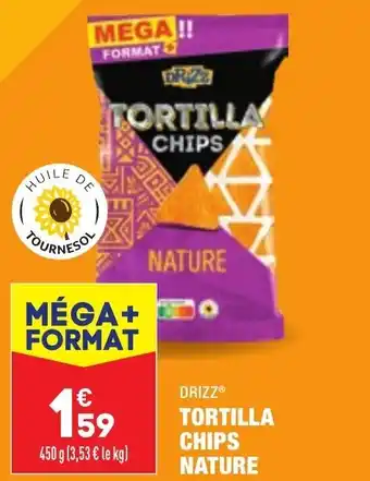ALDI Drizz Tortilla Chips Nature offre