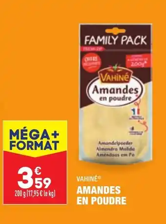 ALDI Amandes En Poudre offre