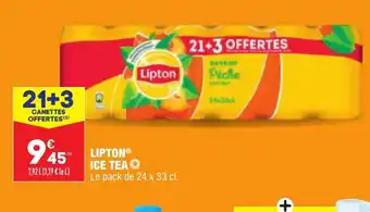 ALDI Lipton Ice Tea offre
