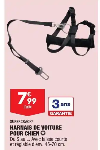 ALDI Harnais de Voiture Pour Chien offre