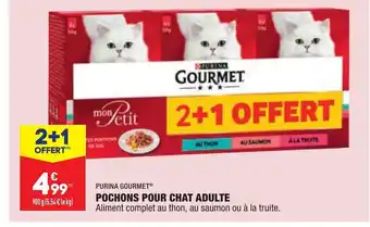 Purina Gourmet Pochons Pour Chat Adulte