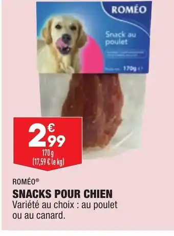 ALDI Snacks Pour Chien offre