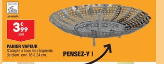 ALDI Panier Vapeur offre