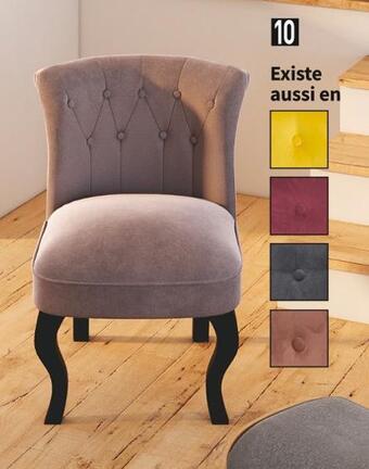 Conforama Fauteuil marquis offre