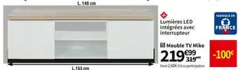 Conforama Meuble tv mik offre