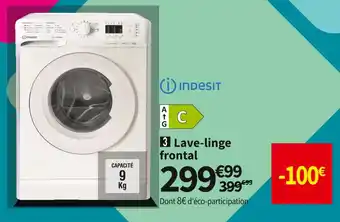 Conforama Indesit lave-linge frontal offre