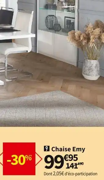 Conforama Chaise emy offre