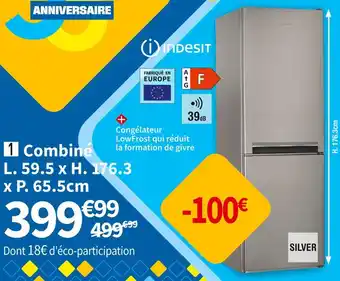 Conforama Indesit réf. combiné li7s1es offre