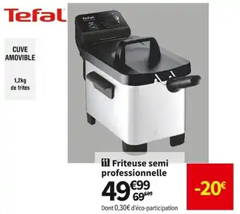 Tefal friteuse semi professionnelle fr331070