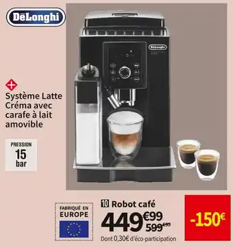 Conforama Delonghi robot café ecam23.266.b offre