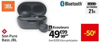 Conforama Jbl ecouteurs c115 tws offre