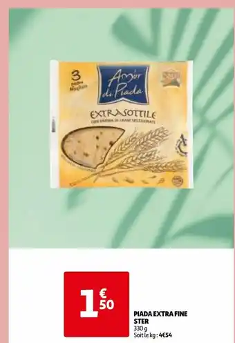 Auchan Piada extra fine ster offre