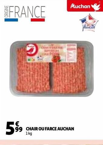 Auchan Chair ou farce auchan offre