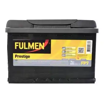 Auchan Batterie fulmen 680a 74ah offre